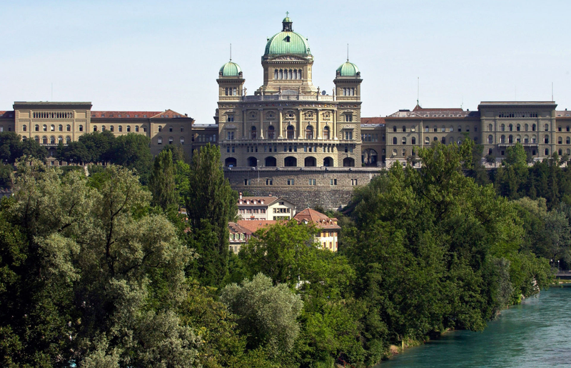 El Palacio Federal en Berna. Wikimedia Commons